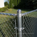 Galvanized diamond hook wire mesh, PVC Coated Chain Link guardrail